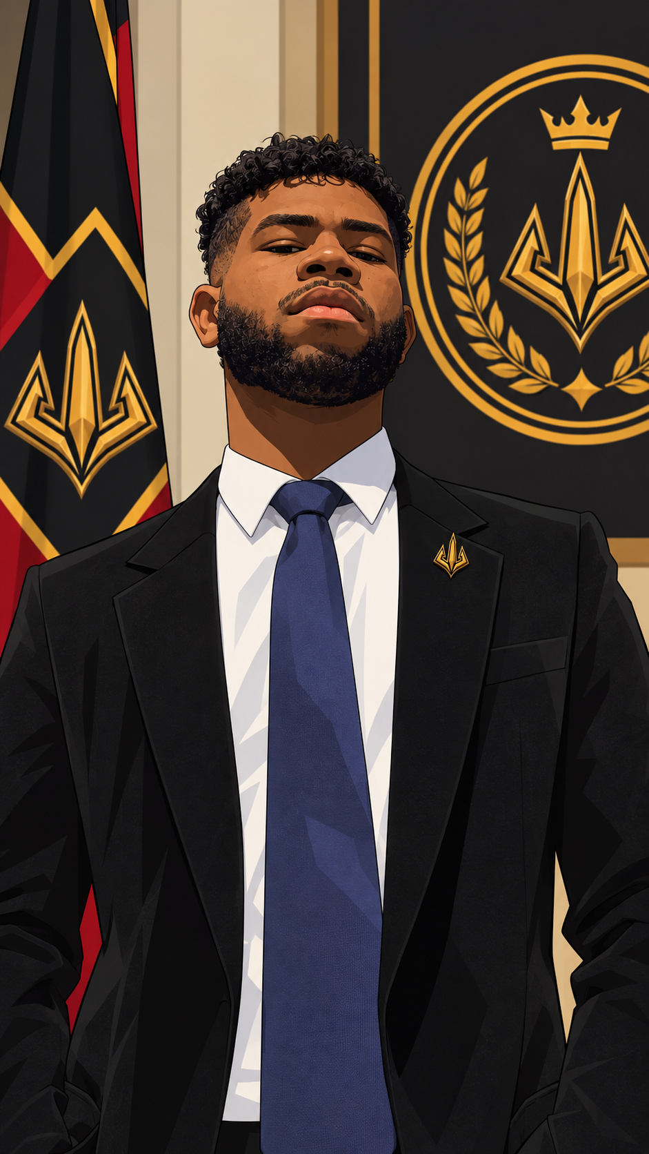President Kelvin Stazzland